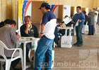 Jornada electoral en la Plaza de Bol�var
