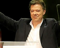 La popularidad del presidente Juan Manuel Santos alcanza un 85%