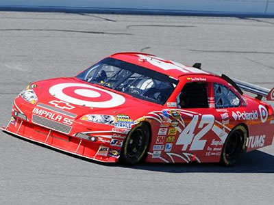 Juan Pablo Montoya es 16 en la general de las Nascar