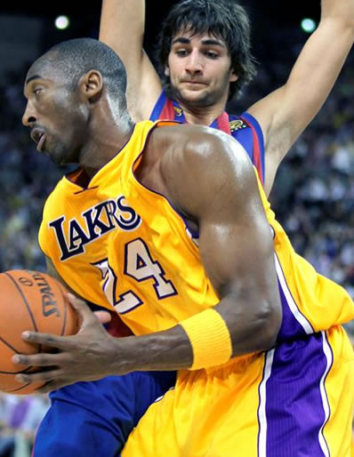 Kobe Bryant, escolta estrella de los �ngeles Lakers