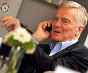 Max Mosley, presidente de la FIA