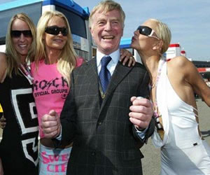 Max Mosley, presidente de la FIA