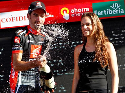David L�pez ganador de la novena etapa
