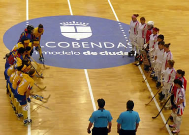 Equipo colombiano en Mundial de Hockey. Foto: Fedepatin Equipo colombiano en Mundial de Hockey. Foto: Fedepatin