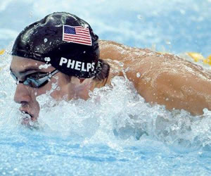 Michael Phelps. EFE