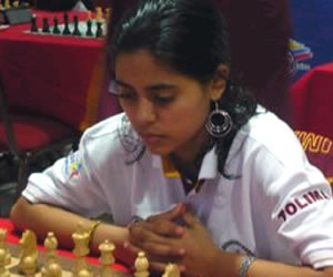 Nadia Carolina Ortiz, primera Gran Maestra Int. de Colombia