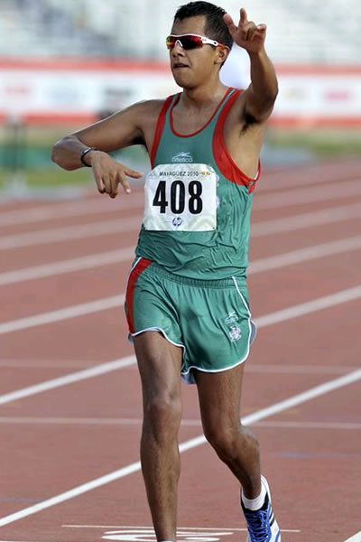 Eder S�nchez, atleta mexicano. EFE