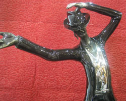 Una de las piezas de Michael Jackson hecha por Liliana M�ndez