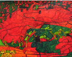 Obra 'Genes' del artista Jorge Fernando Vergel