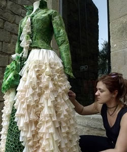 Mil condones se usarán para hacer vestidos en la feria belleza Mil condones se usarán para hacer vestidos en la feria belleza