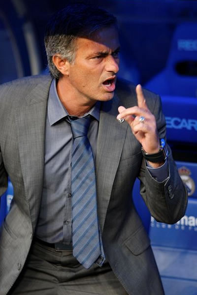 José Mourinho director técnico del Real Madrid. EFE
