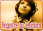 Registre aquí su emisora Registre acá su emisora