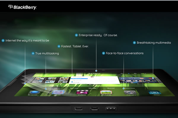 PlayBook, la tableta de BlackBerry PlayBook, la tableta de BlackBerry