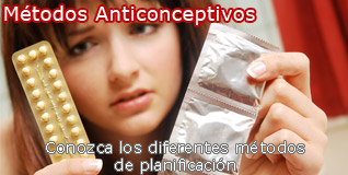 M&eacute;todos Anticonceptivos