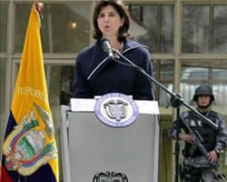 Canciller María Ángela Holguín / EFE