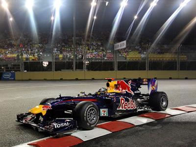 Red Bull, los más rápidos en Singapur. EFE