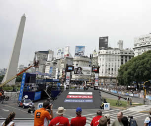 Avenida 9 de Julio de Buenos Aires (Argentina); Foto: EFE