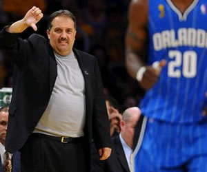 Stan Van Gundy, entrenador de los Magic de Orlando; Foto: EFE
