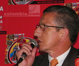 Plinio Casas, Presidente de Fedeciclismo; Foto: Colombia.com