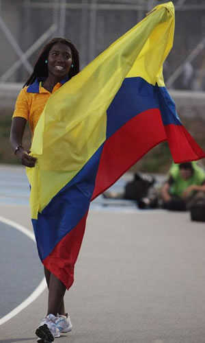 Atleta colombiana Lucelly Murillo. EFE