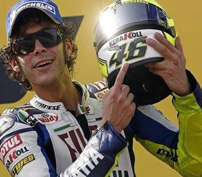 Valentino Rossi (Yamaha YZR M 1); Foto: EFE