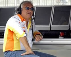 Flavio Briatore, director deportivo de Renault; Foto: EFE