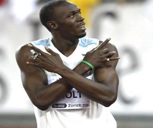 Usain Bolt; Foto: EFE