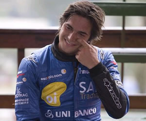 Nelson Piquet piloto brasilero que probará en la Nascar. EFE