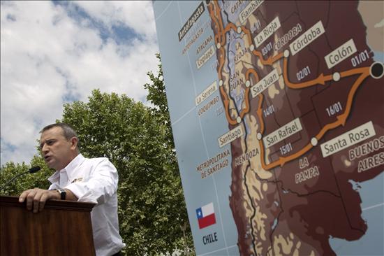 Director del Rally Etienne Lavigne. Foto: EFE