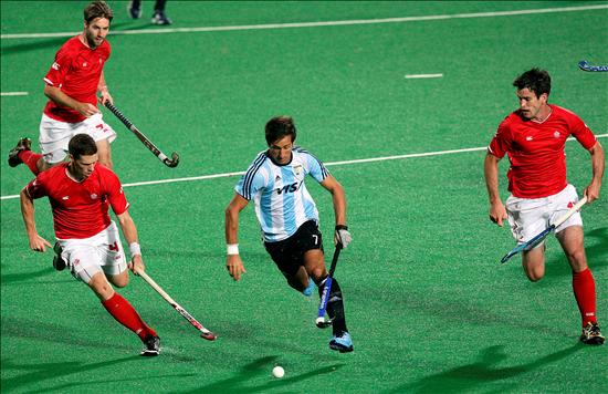 Partido de Canadá frente a Argentina. EFE