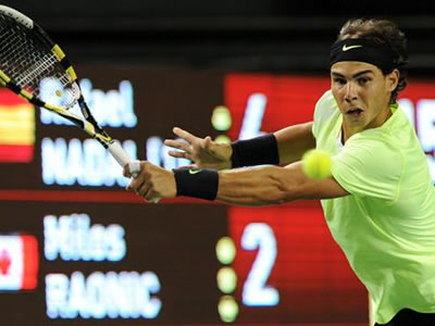 Rafael Nadal en Tokio. EFE