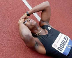 Dayron Robles. Foto: EFE