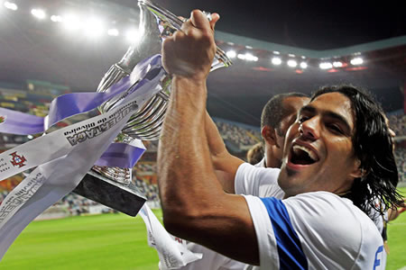 Falcao García anotó el segundo gol del encuentro. EFE