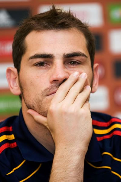 Iker Casillas, portero de la selección española. EFE