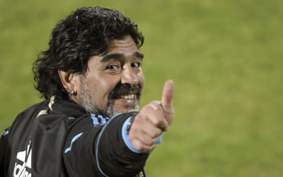 Diego Armando Maradona. EFE