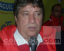 Gómez se defiende y no quiere irse de Santa Fe.Foto:Colombia.com