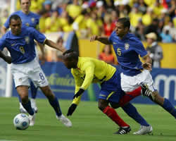 Ecuadro se salvó de la derrota; Foto: EFE
