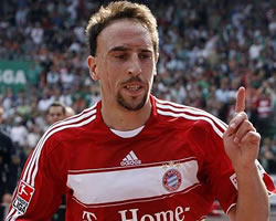 Franck Ribéry; Foto: EFE