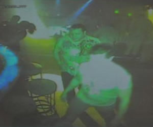 Imagen del Video de Seguridad del local Bar Bar. EFE