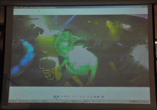 Imagen del Video de Seguridad del local 