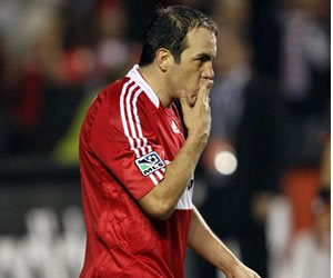 Jugador Mexicano Cuauhtémoc Blanco. EFE