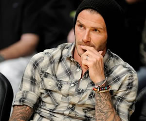 David Beckham por estos días se recupera de una lesión. EFE