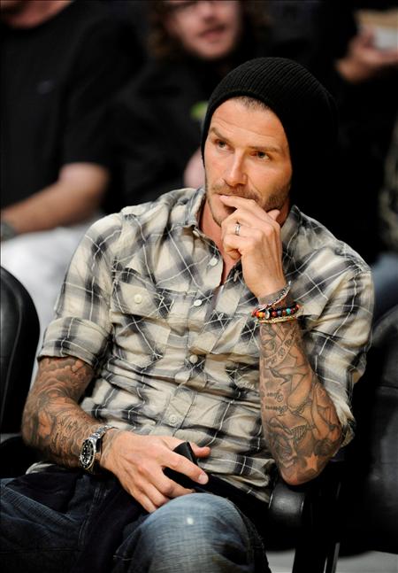 David Beckham por estos días se recupera de una lesión. EFE
