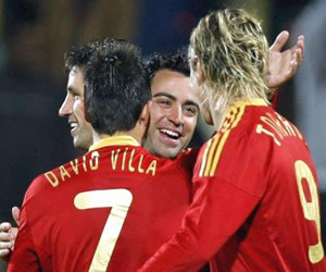 España y su favoritismo espera a Irak; Foto: EFE