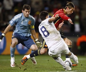 EE.UU. 2-0 España, la gran sorpresa de la Copa; Foto: EFE