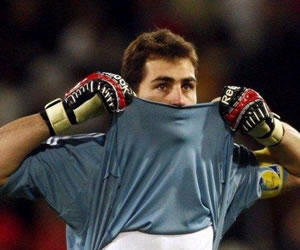 Iker Casillas, portero de España; Foto: EFE