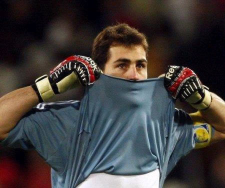 Iker Casillas, portero de España; Foto: EFE