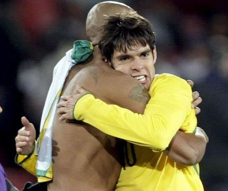 Kaká, el jugador más importante de Brasil; Foto: EFE