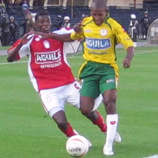Santa Fe 1-1 Real. Foto Leonardo Quimbay