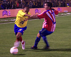El juego en Bogotá dejó un 2-0 colombianoFoto:Colombia.com